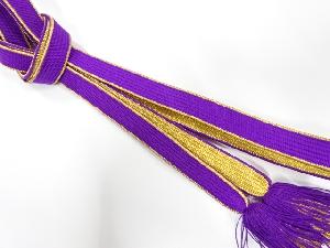 正絹　撚り房　手組帯締め